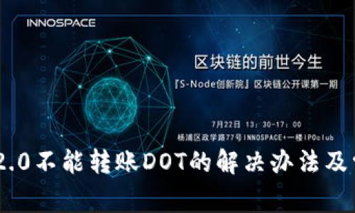 : Tokenim 2.0不能转账DOT的解决办法及常见问题解析